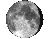 Mond, Phase: 88%, abnehmend