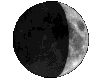 Mond, Phase: 24%, zunehmend