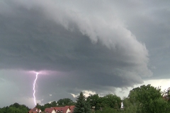 Gewitter mit Starkregen 10. Juli 2011