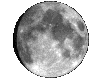 Mond, Phase: 90%, zunehmend