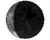 Mond, Phase: 17%, abnehmend