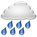 regnerisch  * Niederschlagswahrscheinlichkeit 90% * Wind: 9.0km/h aus N * Zeitraum: 08:00 bis 13:00